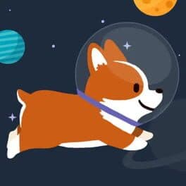 Space Corgi cover art