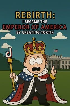 Rebirth: I Became the Emperor of America by Creating Toktik cover art