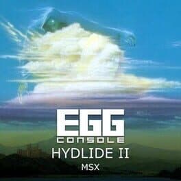 Eggconsole Hydlide II MSX cover art
