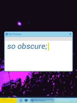 So Obscure; cover art
