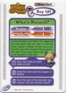 Who's Dunnit? B cover art