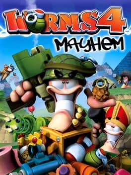 Worms 4: Mayhem cover art