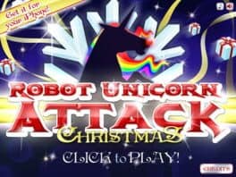 Robot Unicorn Attack: Christmas Edition cover art