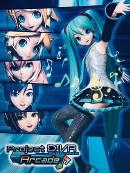 Hatsune Miku: Project Diva Arcade cover art