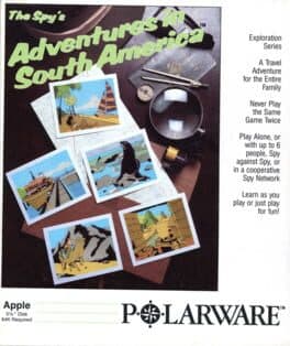 The Spy's Adventures in South America cover art