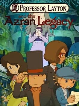 Professor Layton and the Azran Legacy cover art