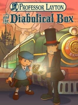 Professor Layton and the Diabolical Box cover art