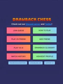 Drawback Chess cover art