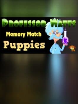 Professor Watts Memory Match: Puppies cover art