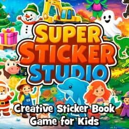 Super Sticker Studio: Creative Sticker Book Game for Kids cover art
