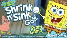 Spongebob Squarepants: Shrink n' Sink Golf cover art
