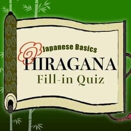 Japanese Basics Hiragana Fill-in Quiz cover art
