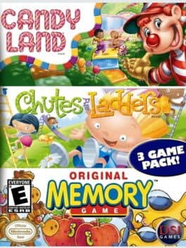 Candy Land / Chutes & Ladders / Original Memory Game cover art