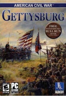 American Civil War: Gettysburg cover art
