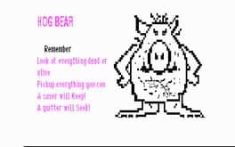 Hogbear cover art