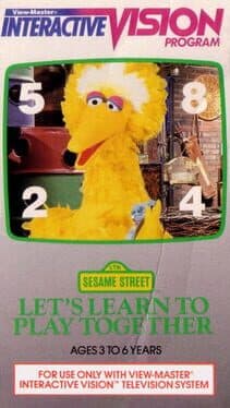 Sesame Street: Let's Learn to Play Together cover art