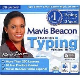 Mavis Beacon Teaches Typing Version 18 cover art
