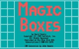 Magic Boxes cover art