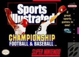 Sports Illustrated Championship Football & Baseball cover art