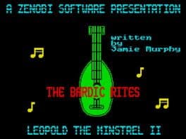 The Bardic Rites cover art