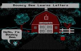 Bouncy Bee Learns Letters cover art