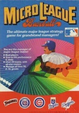 MicroLeague Baseball cover art