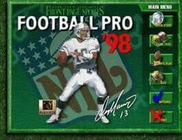 Front Page Sports Football Pro '98 cover art