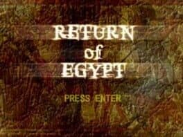 Return of Egypt cover art