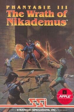 Phantasie 3: The Wrath of Nikademus cover art