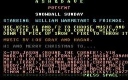 Snowball Sunday cover art