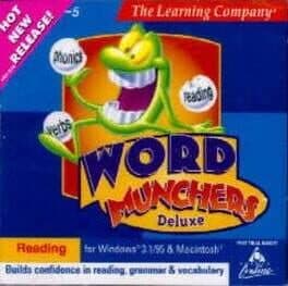 Word Munchers Deluxe cover art