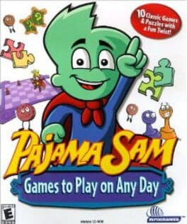 Pajama Sam's Games to Play on Any Day cover art