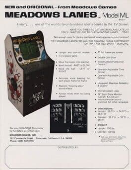 Meadows Lanes cover art