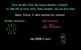 Avoid the Awful Thing that Vaguely Resembles a Banana!! cover art