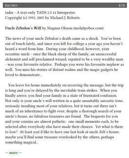 Uncle Zebulon's Will cover art