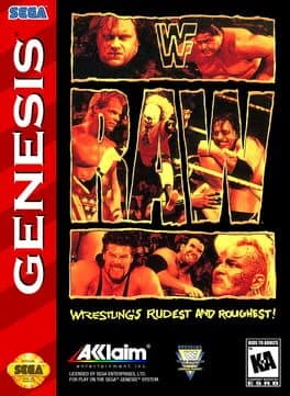 WWF Raw: Wrestling's Rudest and Roughest! cover art