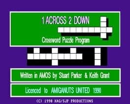 1 Across 2 Down cover art