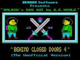 Behind Closed Doors 4: Balrog's Day Out cover art