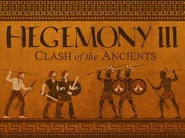 Hegemony III: Clash of the Ancients cover art