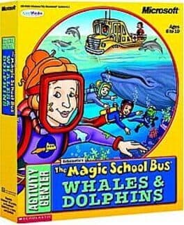 Magic School Bus Whales and Dolphins cover art