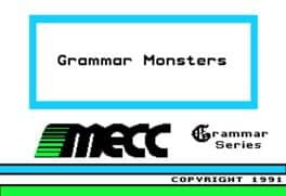 Grammar Monsters cover art
