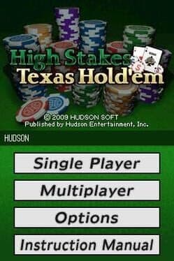 High Stakes: Texas Hold'Em cover art
