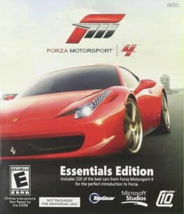 Forza Motorsport 4: Essentials Edition cover art