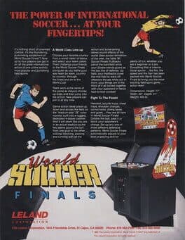 World Soccer Finals cover art
