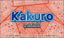 Kakuro by Nikoli cover art