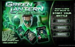 Green Lantern Battle Cards cover art