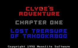 Clyde's Adventure cover art