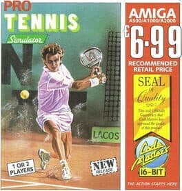 Pro Tennis Simulator cover art