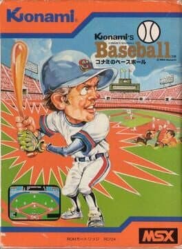 Konami's Baseball cover art