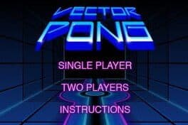 3-D Vector Pong cover art